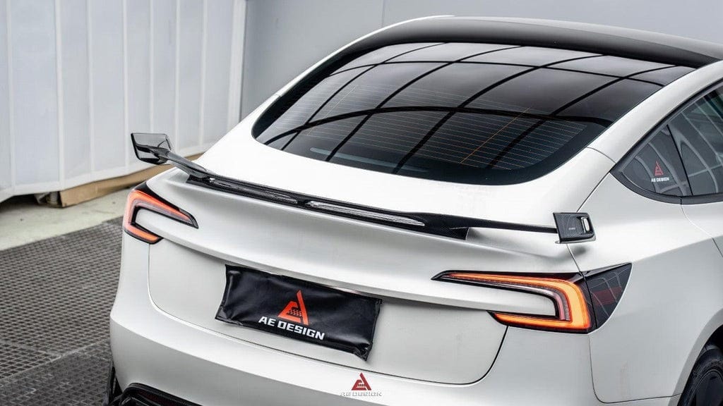 ArmorExtend Carbon Fiber AE Rear Wing for Tesla Model 3 Highland 2024+