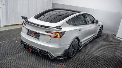 ArmorExtend Carbon Fiber AE Rear Wing for Tesla Model 3 Highland 2024+