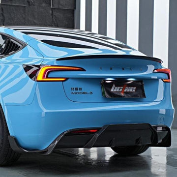 BCTXE Tuning Carbon Fiber Rear Spoiler V1 for Tesla Model 3 Highland 2024 - 2025 - PimpMyEV