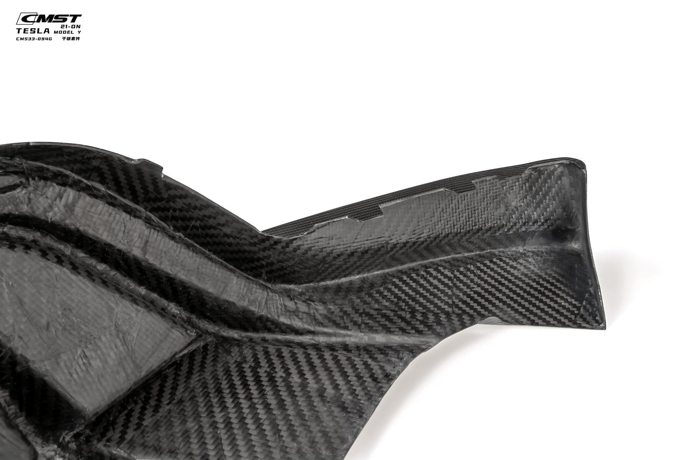 CMST Genuine Carbon Fiber Diffuser V6 For Tesla Model Y 2020-2023 - PimpMyEV