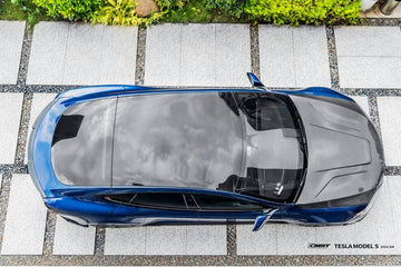 CMST Genuine Carbon Fiber & FRP Hood V2 for Tesla Model S 3rd Gen late 2021+ - PimpMyEV