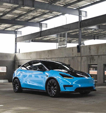 CMST Genuine Carbon Fiber & FRP Hood V2 for Tesla Model Y AWD Performance/RWD Long Range 2020+ - PimpMyEV