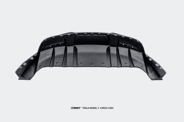 CMST Genuine Carbon Fiber & FRP Rear Diffuser for Tesla Model Y AWD Performance/RWD Long Range 2020+ - PimpMyEV