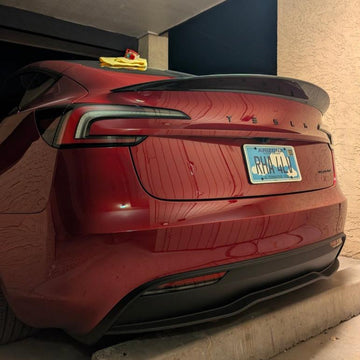 CMST Genuine Carbon Fiber & FRP Rear Spoiler V5 for Tesla Model 3 Highland/Performance 2024 - 2025 - PimpMyEV