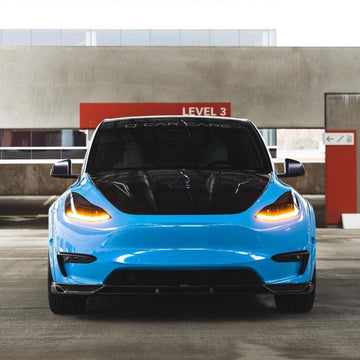 CMST Genuine Carbon Fiber Hood V2 For Tesla Model Y 2020-2023 - PimpMyEV