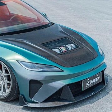 CMST Genuine Carbon Fiber Horizon Front Bumper & Lip for Tesla Model 3 Highland 2024 - 2025 - PimpMyEV