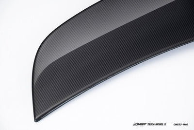 CMST Genuine Carbon Fiber Rear Spoiler For Tesla Model X 2022-2023 - PimpMyEV