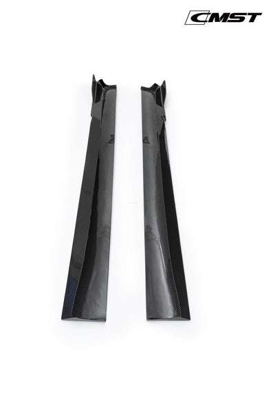CMST Genuine Carbon Fiber Side Skirts V3 For Tesla Model Y 2020-2023 - PimpMyEV