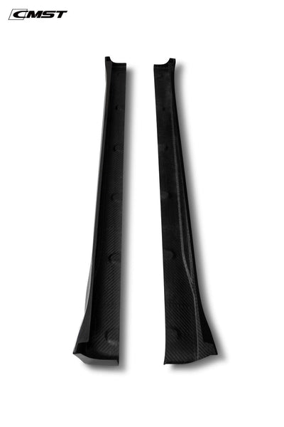CMST Genuine Carbon Fiber Side Skirts V4 For Tesla Model Y 2020-2023 - PimpMyEV