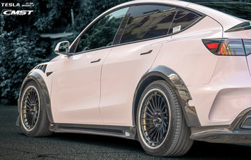 CMST Genuine Carbon Side Skirts V2 For Tesla Model Y 2020-2023 - PimpMyEV