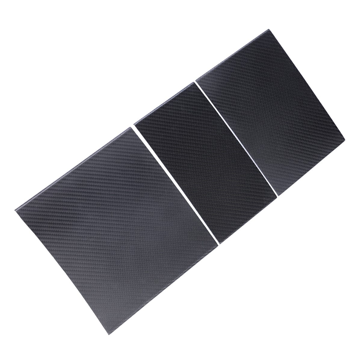Real Molded Gloss Carbon Fiber Center Console Overlay Kit for Tesla Model 3 2023-2024 - PimpMyEV