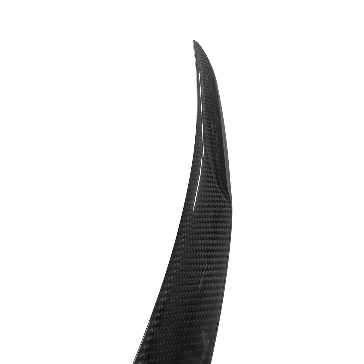 Real Molded Gloss Carbon Fiber Performance Wing Spoiler Tesla Model Y Juniper 2025-2026