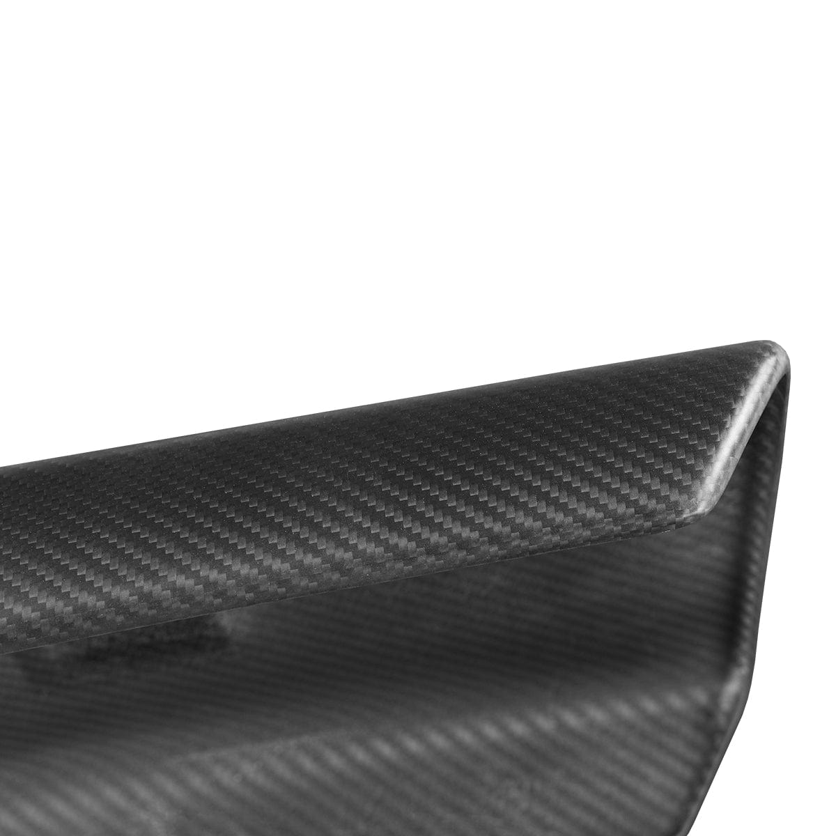 Real Molded Matte Carbon Fiber Armrest Overlay Cover For Tesla Model 3 2023-2024 - PimpMyEV