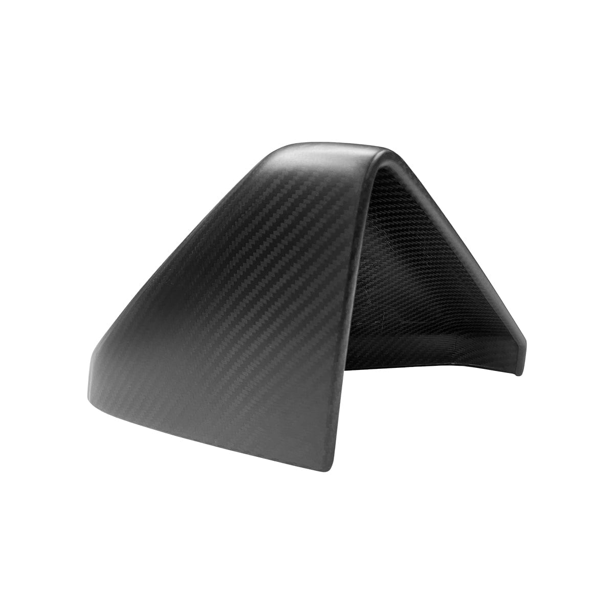 Real Molded Matte Carbon Fiber Side Mirror Overlay Covers for Tesla Cybertruck 2024