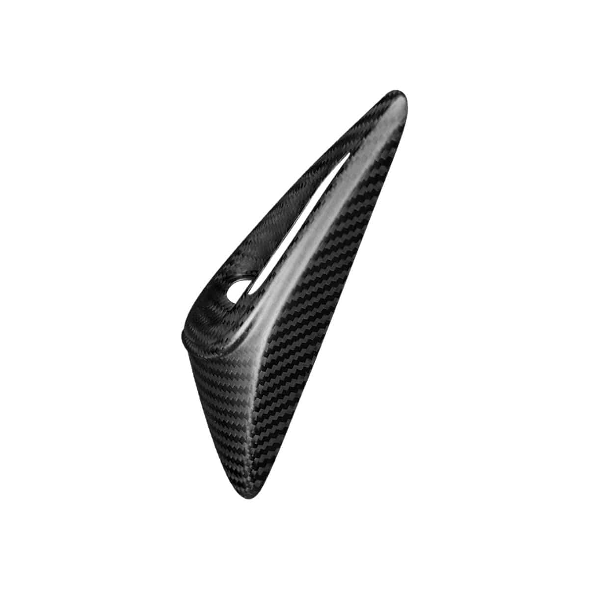 Real Molded Matte Carbon Fiber Turn Signal Side Marker Overlay Camera Covers HW4 for Tesla Model 3 Highland 2024-2025