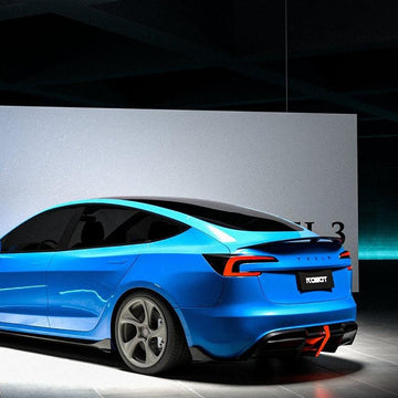 Robot Craftsman "Hidrogai" Rear Diffuser for Tesla Model 3 2024 - 2025 - PimpMyEV