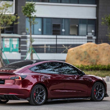 TAKD Pre-preg Carbon Fiber Side Skirts for Tesla Model 3 2017-2023 - PimpMyEV