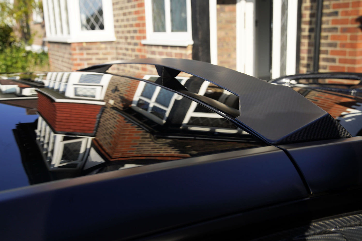 Vertex Genuine Carbon Fiber Matte Roof Spoiler Tesla Model Y 2020-2023 - PimpMyEV