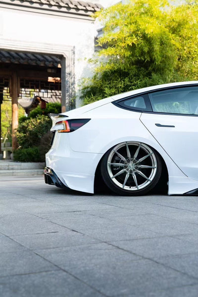 Yofer USA Carbon Fiber & ABS Rear Spoiler for Tesla Model 3 Highland/Performance 2024-2025 - PimpMyEV