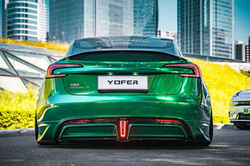 Yofer USA PP Rear Diffuser & Canards V2 for Tesla Model 3 Highland/Performance 2024-2025 - PimpMyEV