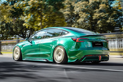 Yofer USA PP Rear Diffuser & Canards V2 for Tesla Model 3 Highland/Performance 2024-2025 - PimpMyEV