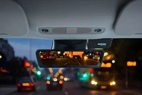 Retrofit Rearview Mirror HD Screen with Dual Cameras For Tesla Model Y 2020-2023 - PimpMyEV