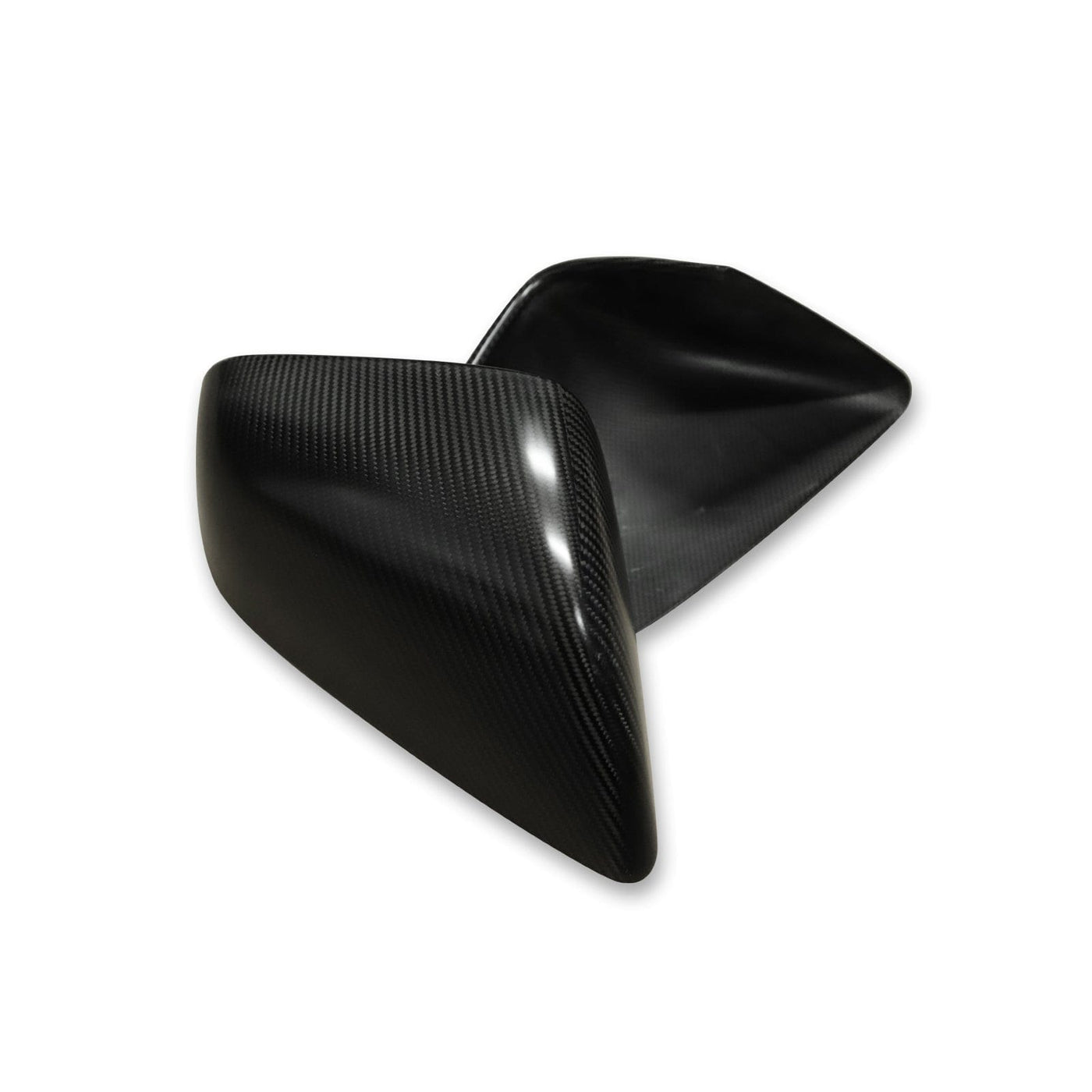 Real Molded Carbon Fiber Side Mirror Overlay Covers for Tesla Model X 2022+