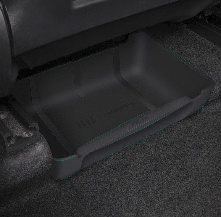 Silicone Under Seat Storage Tray For Tesla Model Y 2020-2023 - PimpMyEV