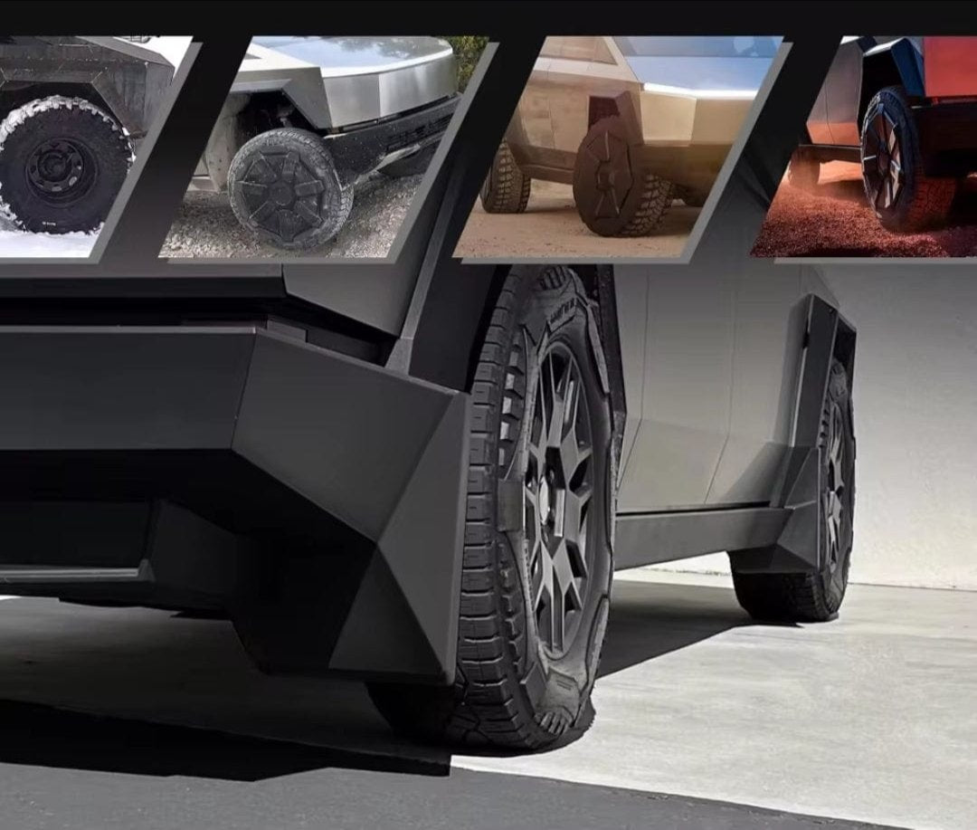 Premium Mud Flaps / Guards for Tesla Cybertruck 2024+