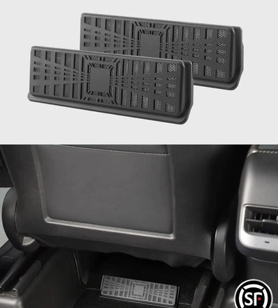 Backseat Plaid Design Floor Air Vent Covers For Tesla Model Y 2020-2024 - PimpMyEV