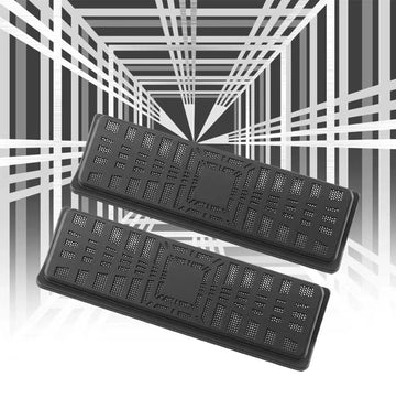 Backseat Plaid Design Floor Air Vent Covers For Tesla Model Y 2020-2024 - PimpMyEV