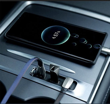 Center Console USB-C Hub V2 For Tesla Model 3 2021-2023 - PimpMyEV