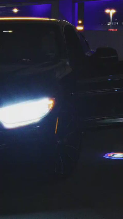 Audi A2 Dynamic Dual Lens Premium Door Puddle Lights Multiple Designs 2000–2005