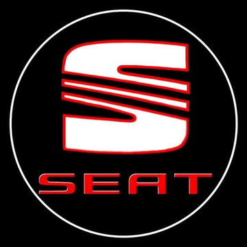 SEAT Alhambra Mk2 2nd Gen 7N  Dynamic Dual Lens Premium Door Puddle Lights Multiple Designs 2012-2020