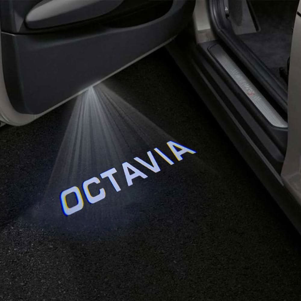 Skoda Octavia 2nd Gen Facelift A5 Premium Door Puddle Lights Multiple ...