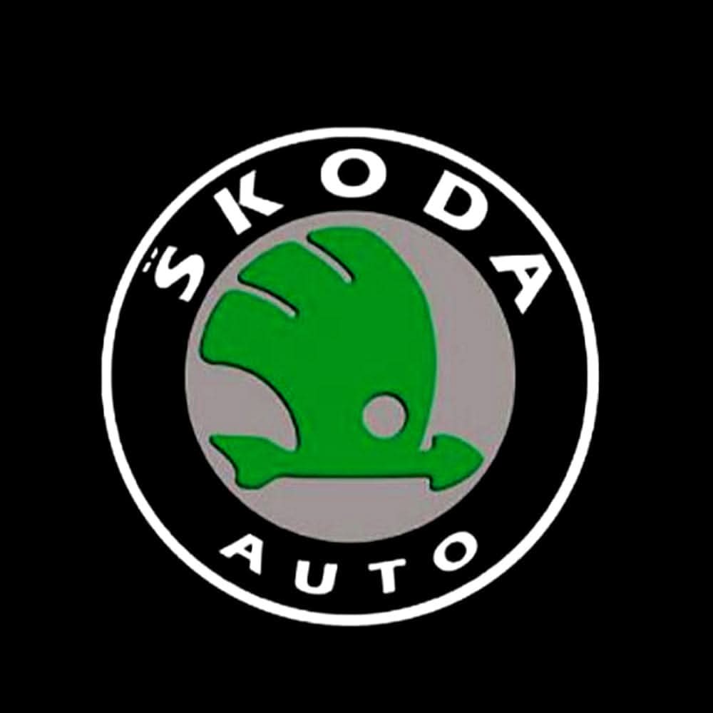 Skoda Superb 2nd/3rd/4th Gen Dynamic Dual Lens Premium Door Puddle Lights Multiple Designs 2009-2025