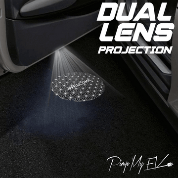 Skoda Roomster Dynamic Dual Lens Premium Door Puddle Lights Multiple Designs 2006-2009
