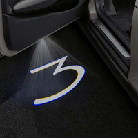 Tesla Model 3 Highland Premium Door Puddle Lights Multiple Designs 2023–2026