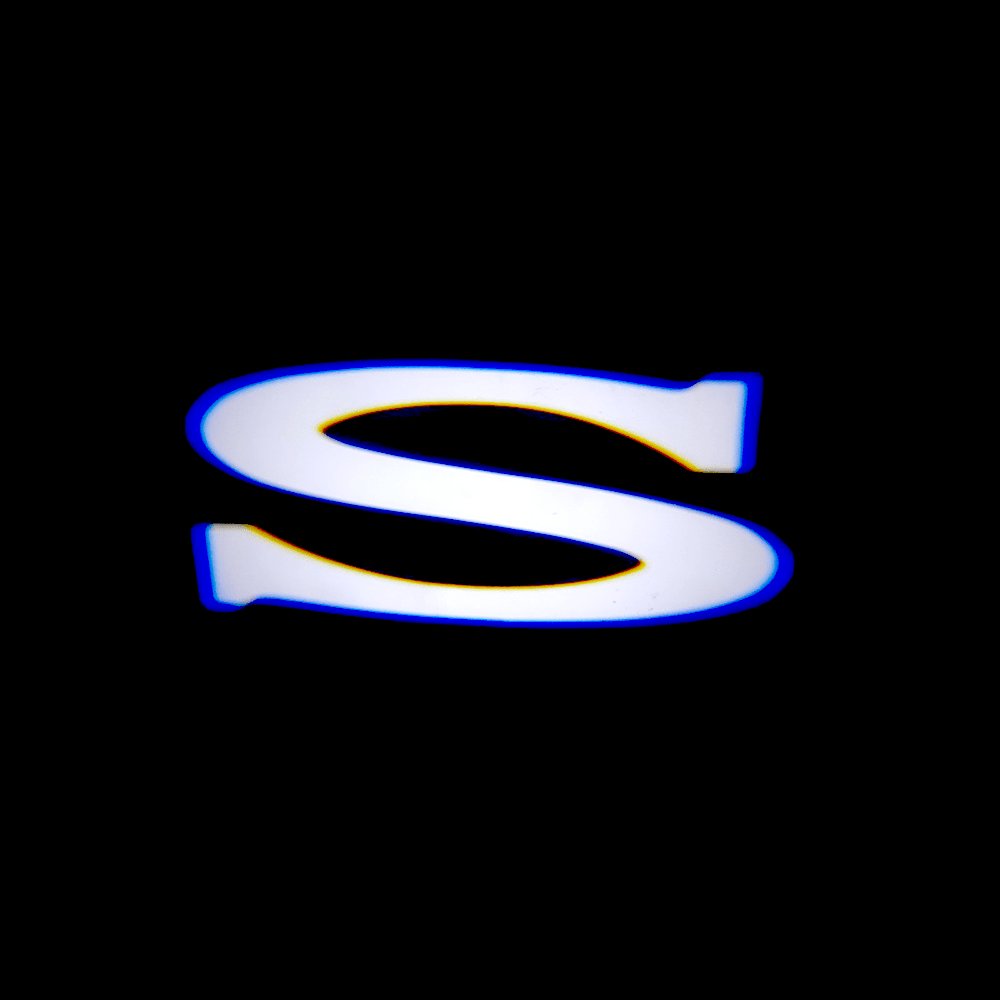 Tesla Model S Dynamic Dual Lens Premium Door Puddle Lights Multiple Designs 2014-2019