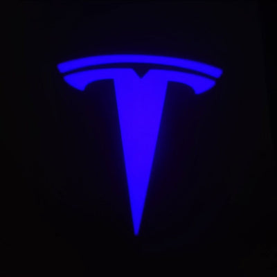 Tesla Model X Dynamic Dual Lens Premium Door Puddle Lights Multiple Designs 2016-2021