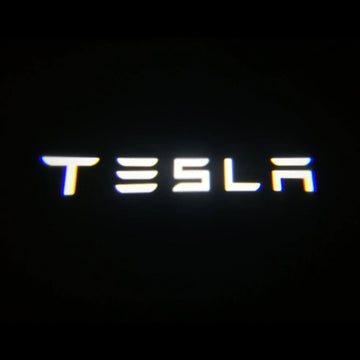 Tesla Model Y Juniper Dynamic Dual Lens Premium Door Puddle Lights Multiple Designs 2025-2026