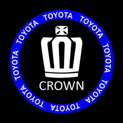Toyota Crown 12th/13th/14th Gen Dynamic Dual Lens Premium Door Puddle Lights Multiple Designs 2003–2017