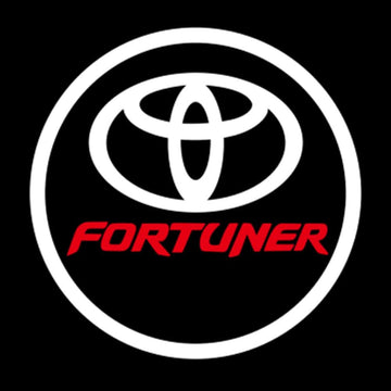 Toyota Fortuner 2nd Gen Dynamic Dual Lens Premium Door Puddle Lights Multiple Designs 2015-2017