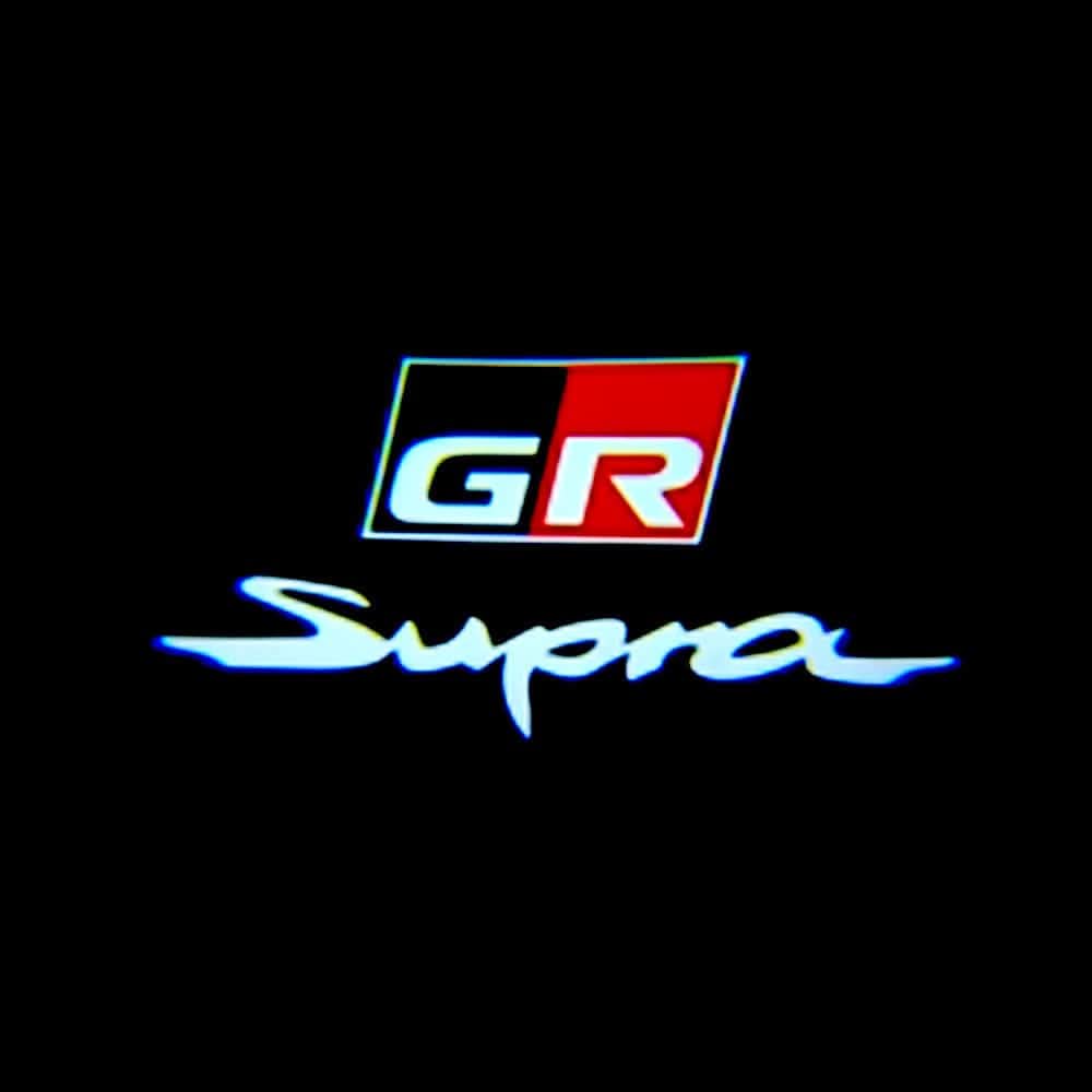 Toyota GR Supra Dynamic Dual Lens Premium Door Puddle Lights Multiple Designs 2020-2025