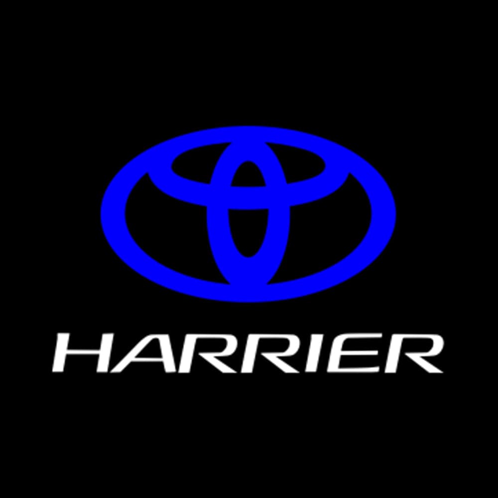 Toyota Harrier 3rd/4th Gen Dynamic Dual Lens Premium Door Puddle Lights Multiple Designs 2014-2025