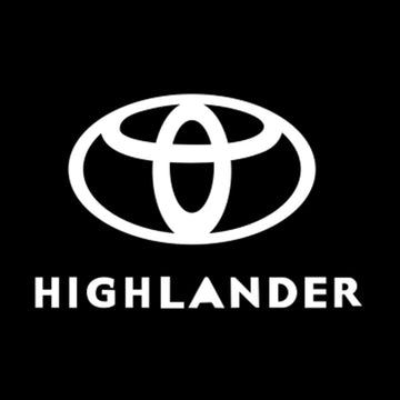 Toyota Highlander Dynamic Dual Lens Premium Door Puddle Lights Multiple Designs 2007-2025