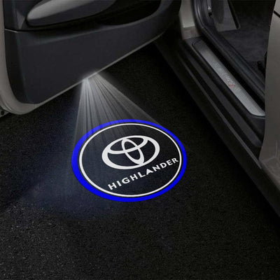Toyota Highlander Premium Door Puddle Lights Multiple Designs 2008-2026