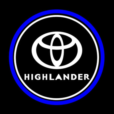 Toyota Highlander Dynamic Dual Lens Premium Door Puddle Lights Multiple Designs 2007-2025