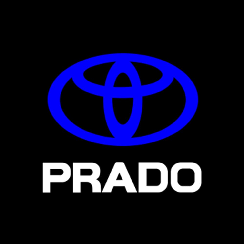 Toyota Prado 4th/5th Gen Dynamic Dual Lens Premium Door Puddle Lights Multiple Designs 2010-2025