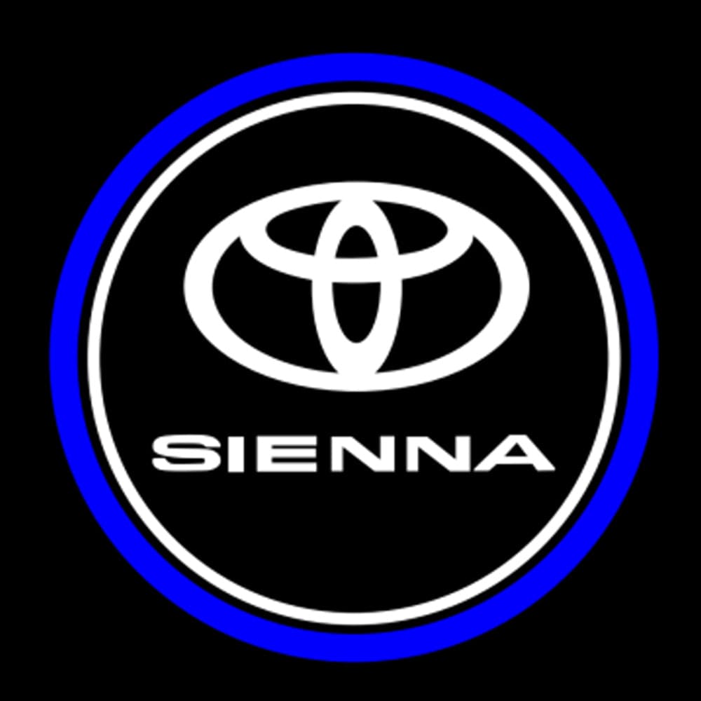 Toyota Sienna 3rd/4th Gen Dynamic Dual Lens Premium Door Puddle Lights Multiple Designs 2011-2025